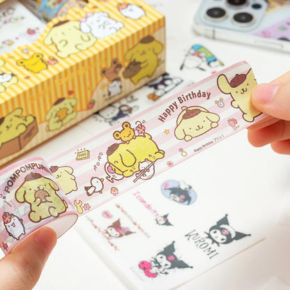 Sanrio Washi Tape & Sticker Box