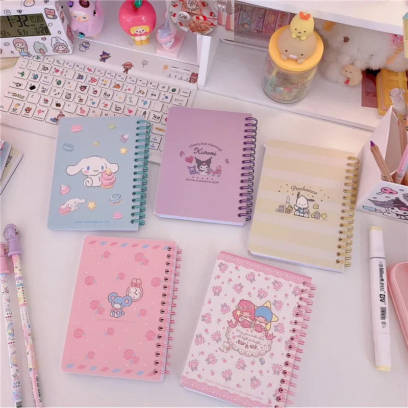 Sanrio Friends Spiral Notebooks