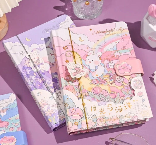 B6 Cute Notebook - Printed Pages